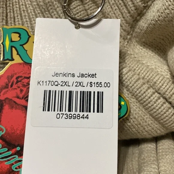 Rodeo Quincy Jenkins Jacket - Floral Embroidered Sweater; 2XL - Picture 9 of 11